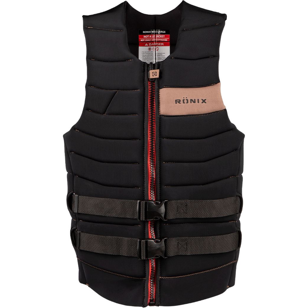 Ronix Hombres Black 2026 Chaleco De Impacto Vader R25V-IMP-VAD - / Mocha